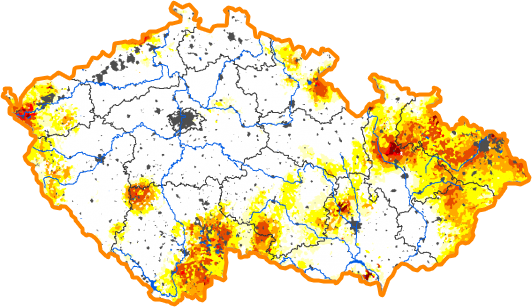 Intenzita sucha - 8. září 2013