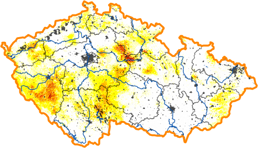 Intenzita sucha - 29. březen 2015