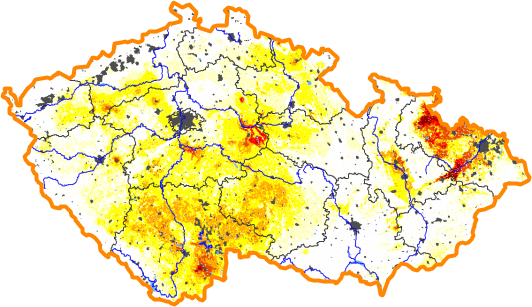 Intenzita sucha - 1. květen 2016