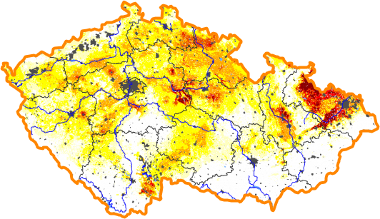 Intenzita sucha - 15. květen 2016