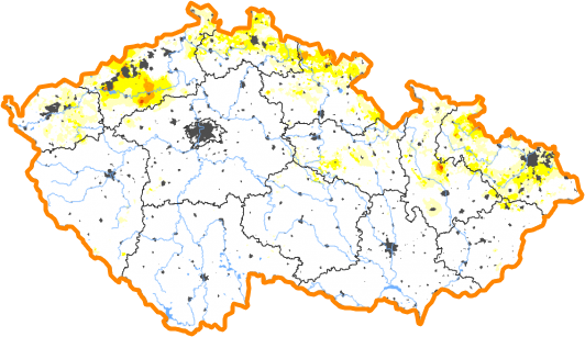 Intenzita sucha - 14. květen 2023