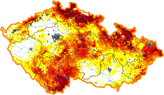 Intenzita sucha - 5. květen 2024