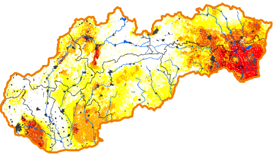 Intenzita sucha - 11. november 2018