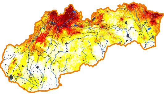 Intenzita sucha - 30. jún 2019