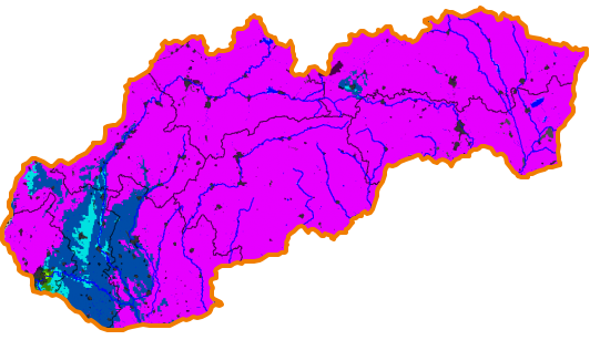 Mapy - Nasýtenia pôdneho profilu